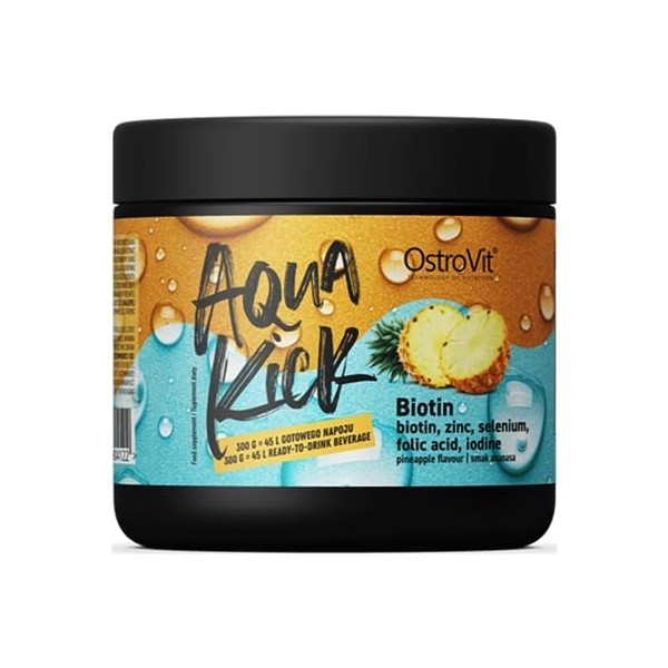 OstroVit Aqua Kick 300g Biotin - Ananas