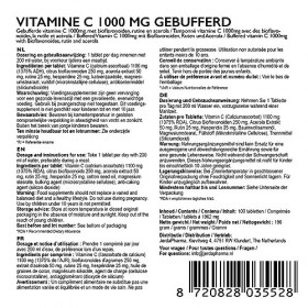 Vitamine C 1000 MG tamponnée