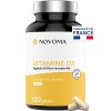 NOVOMA Vitamine D3 2000 UI/j, Vitamine D Naturelle Micro-encapsulée - Haute Absorption, Système Immunitaire, Santé des Os & M