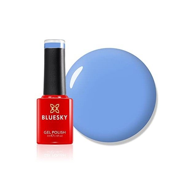 Vernis à ongles gel Bluesky, Barbie - A035, rose, brillant, durable, résistant aux puces, 5 ml nécessite du séchage sous lam