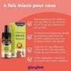 Vitamine D3+K2 en Gouttes pour Enfants à Partir de 4 Ans, Approvisonnement de 10 Mois, Vitamine D 500 UI en Forme Liquide & 2