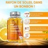 Vitamine D3 4000 UI Cholécalciférol 120 Gummies Sans Sucre, Végétarien, Arôme Naturel de Citron - La Vitamine D Contribue Au 