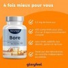 Bore Pur avec Vitamine D3 400 comprimés pour 1 An et Plus, 3,5mg de Bore et 0,75µg de Vitamine D3, Soutien la Santé des Mus