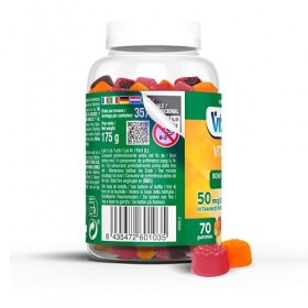 VITALDIN Vitamine D3 gummies – 2.000 IU par dose – 70 Gommes pour 1 mois . saveur de Fruits – Vitamine D pour Système Immuni