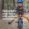 Gommes KIDS aux vitamine D3 et K2 – 120 Gummies – goût tropical – végane, sans sucre, dosage adapté aux enfants – produit et 