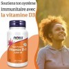 Now Foods, Vitamine D3, 1.000 IU, 360 Softgels, Testé en Laboratoire, Dose Élevée, Sans Gluten, Sans Soja