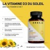 DESEJR Vitamine D3 & K2 Cure De 6 Mois , Soutien du Fonctionnement Normal du Système Immunitaire, Maintien des Os, des Dents