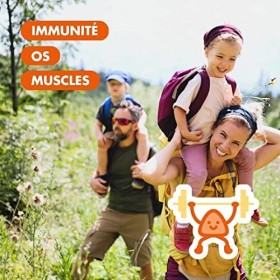 POP IT Vitamine D3 2000 UI - 60 Gummies, Cure de 2 Mois - Vegan, Sans Sucres, Goût Citron - Adultes et Enfants dès 3 Ans - Im