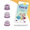 FYTO D 800 IU - Gouttes de Vitamine D3 et E pour Enfants - Soutien de la Croissance et du Système Immunitaire - Facile à Pren