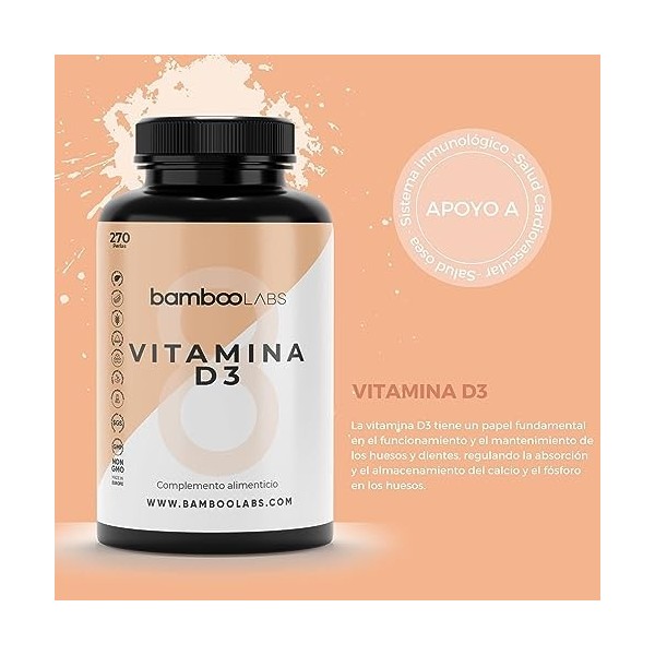 BAMBOO LABS- VITAMINE D3