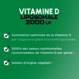 Forté Pharma – Vitamine D Liposomale 2000 UI | Complément Alimentaire Défenses immunitaires & Santé osseuse - Assimilation op