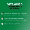 Forté Pharma – Vitamine D Liposomale 2000 UI | Complément Alimentaire Défenses immunitaires & Santé osseuse - Assimilation op