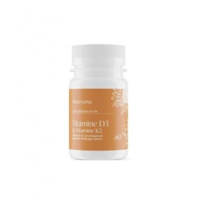 Vitamine D | Vitamine D3 | Vitamine K2 | Haute Concentration | 1000 UI | Système Immunitaire | Os et Muscle | Quersana France