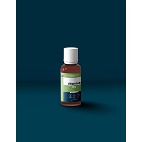 Vitamine D3 Végétale • Qualité maxi: naturelle & huile Bio • 150 doses - 5 mois • Immunité, Os & Dents • Testée en laboratoir