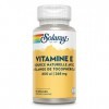 Solaray Vitamine E 400 IU - 268mg | Source naturelle avec mélange de Tocophérols | 50 gélules