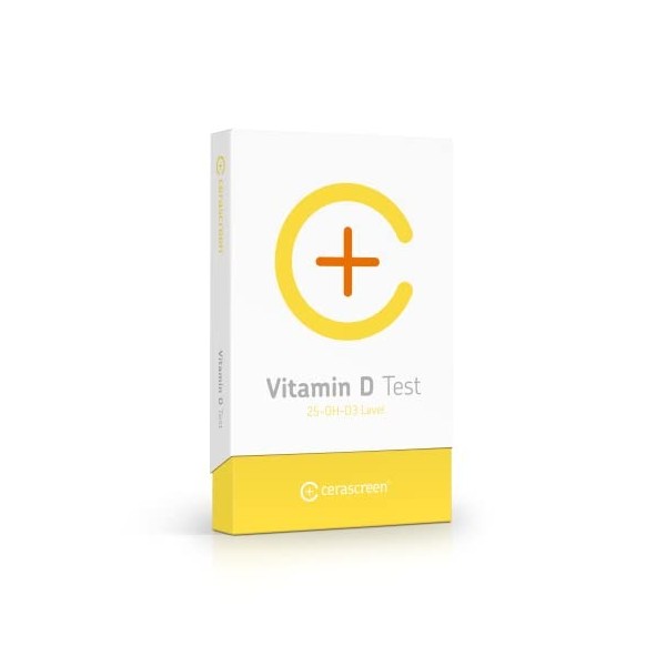 Test taux de vitamine D de CERASCREEN – Détecter les carences avec lautotest à domicile | Simple & rapide | Laboratoire cert