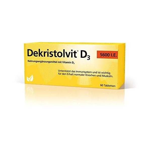 mibe DEKRISTOLVIT D3 5.600 UI Comprimés - 60 comprimés - 11709693