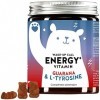 Plus dénergie au quotidien - substitut naturel de la caféine Guarana - vitamine B6 - oursons gélifiés 60 pcs - Bears with 