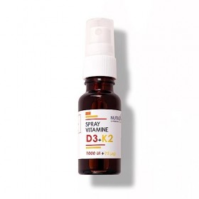 Spray Vitamine D3+K2-500 UI - NUTRIVIE - Fabriqué en France