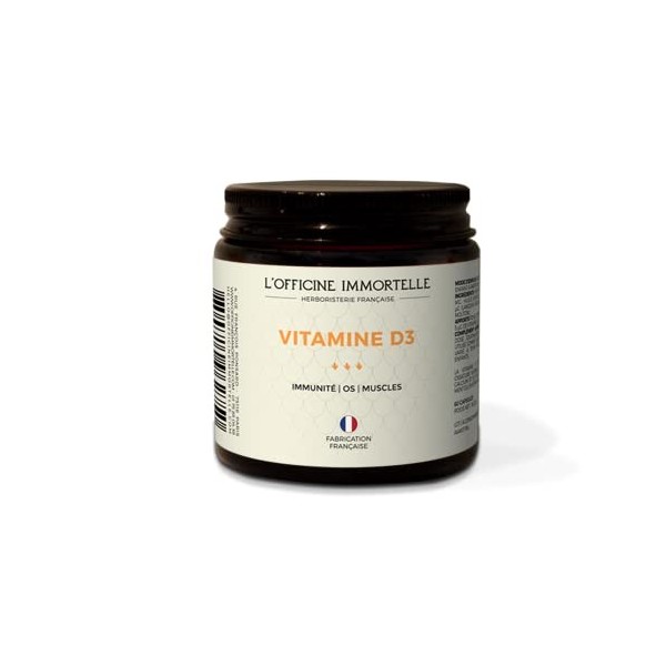 VITAMINE D3 | CHOLECALCIFEROL NATUREL ABSORPTION OPTIMALE | OS ET MUSCLES | SYSTEME IMMUNITAIRE | BONNE HUMEUR