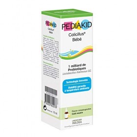 PEDIAKID - Colicillus Bébé - Suspension Huileuse à base de Lactobacillus Rhamnosus GG - Teneur Garantie 1 Milliard par Prise 