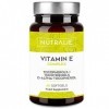 VITAMINE E Naturelle Capsules - Antioxydant & Anti-âge pour Visage et Cheveux - Vitamin E BIO-disponible avec 8 Molécules de 