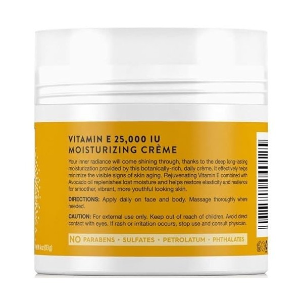 VIT CREME VISAGE. E 25000UI 125 GR