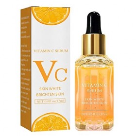 Essence De Vitamine C, 0,6 Fl Oz Sérum À Lhuile De Vitamine C, Sérum Visage Anti-âge À La Vitamine C, Huiles Vitamine C Pour