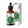 Vitamine K2 MK-7 200µg, 1700 Gouttes, 50ml Premium 99,7+% Teneur All-Trans K2VITAL® de Kappa - Naturellement fermenté sans 