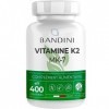 Vitamine K2 MK7 200 mcg, 400 comprimés, Ménaquinone à dosage élevé, Vit K2 MK7 K2Vital® Vitamine K2 200 µg, Qualité italienne