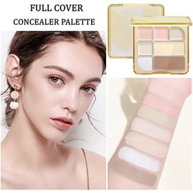 Palette de correcteurs à couverture complète, 7 couleurs, correcteur de cernes, correcteur de cernes, léger, fond de teint cr