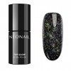 NEONAIL Vernis Semi Permanent Top Coat 7,2 ml Vernis Gel UV Semi Permanent Top Glow Multicolor Holo Top Coat Vernis à Ongles 