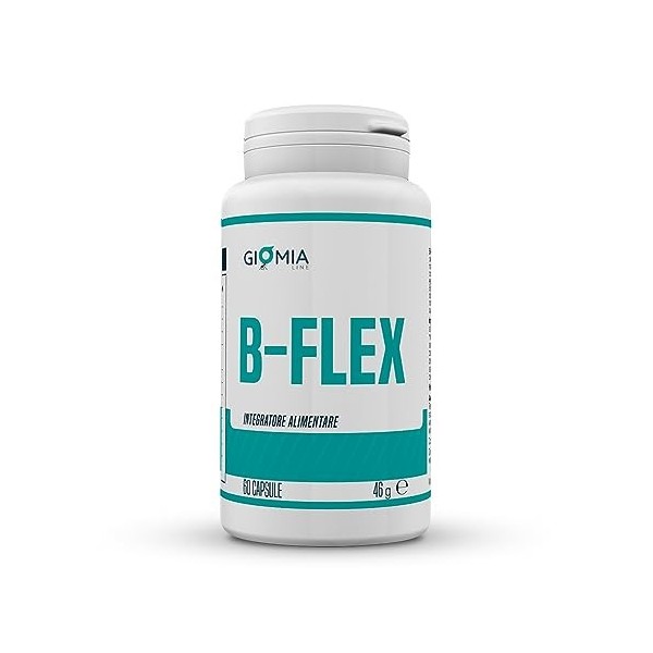 B-FLEX supplément à base de collagène acide hyaluronique utile pour les problèmes de cartilage os douleurs localisées 60 gélu