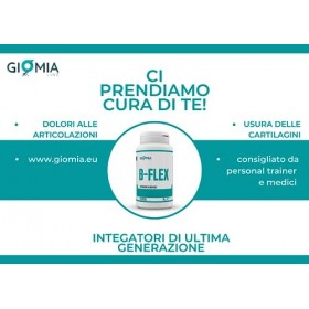 B-FLEX supplément à base de collagène acide hyaluronique utile pour les problèmes de cartilage os douleurs localisées 60 gélu