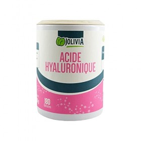 Acide Hyaluronique - 180 gélules végétales de 60 mg | Format Gélule | Complément Alimentaire | Vegan | Fabriqué en France