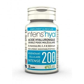 LT Labo Intenshyal Complement Alimentaire Acide Hyaluronique 30 capsules
