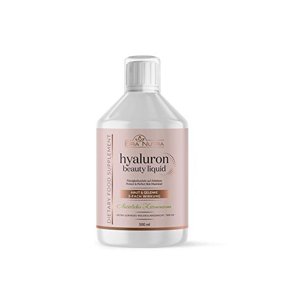 Eira Nutra Hyaluron Beauty Liquid Boisson à l’acide hyaluronique 500 ml