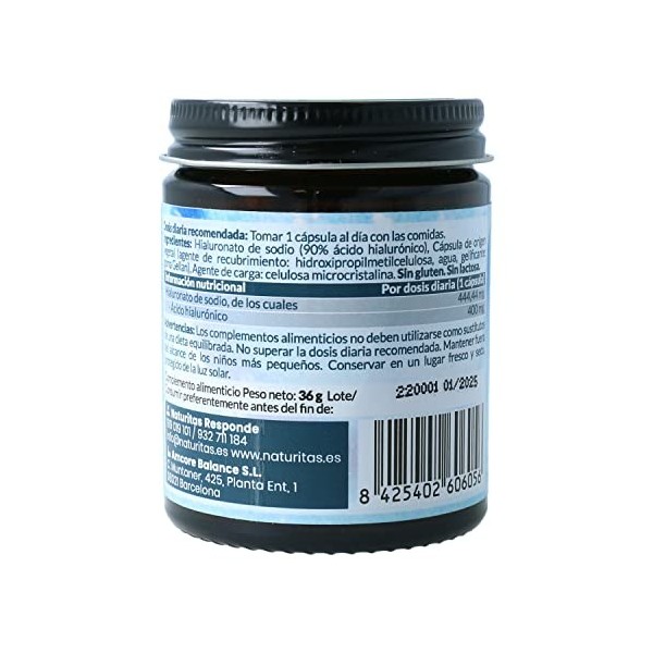 Acide hyaluronique pur 60 capsules