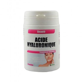 Acide Hyaluronique - 60 gélules végétales de 60 mg | Format Gélule | Complément Alimentaire | Vegan | Fabriqué en France