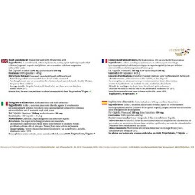 Vita World Pack de 3 Acide hyaluronique 100mg 3 x 100 Capsules Made in Germany