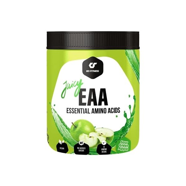 Go Fitness Juicy EAA 450g Pomme verte sure