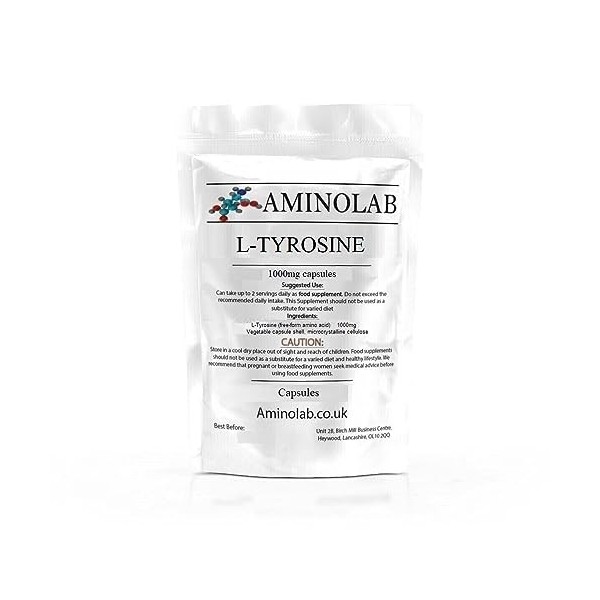 Aminolab L-Tyrosine 1000 mg 240 gélules