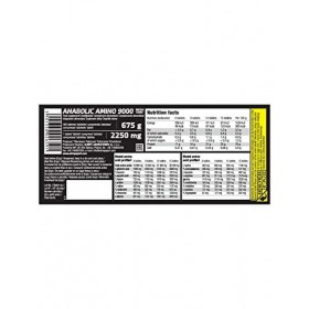 Olimp Sport Nutrition | Anabolic Amino 9000 Mega Tabs 300 Tabs | Amino | Formule dacides aminés de qualité supérieure