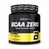 BioTechUSA BCAA Zero Poudre de boisson aromatisée aux acides aminés sans sucre, avec L-leucine, L-isoleucine et vitamine B6, 