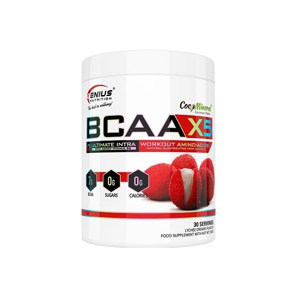 Genius Nutrition BCAA-X5 360g Lychee