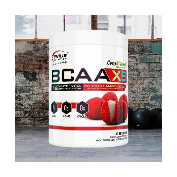 Genius Nutrition BCAA-X5 360g Lychee