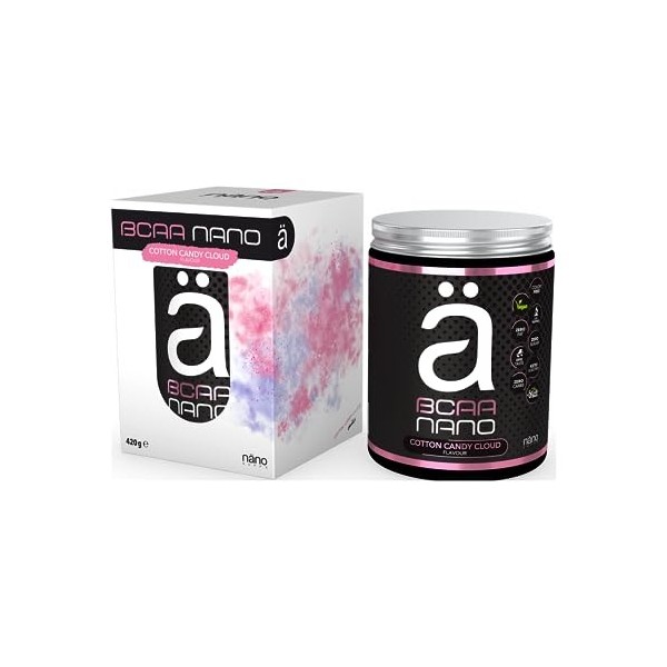 NanoSupps BCAA nano 420g Cotton Candy Cloud