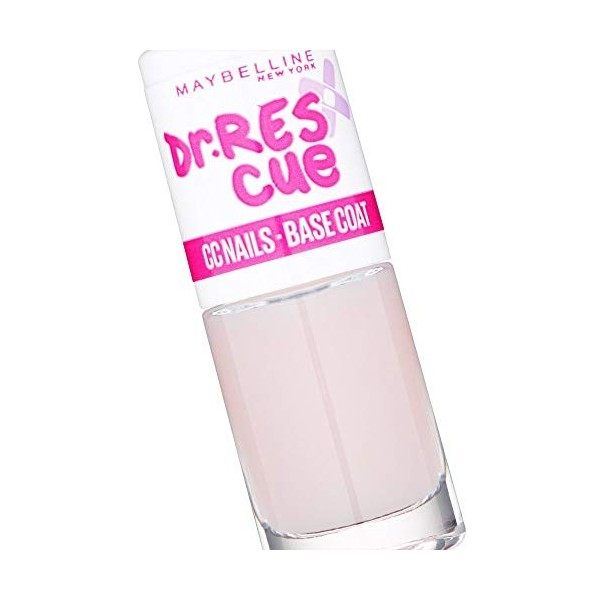 Maybelline New York - Dr Rescue - Soin Tout-en-Un Base et Top Coat - All In One - 6,7 ml