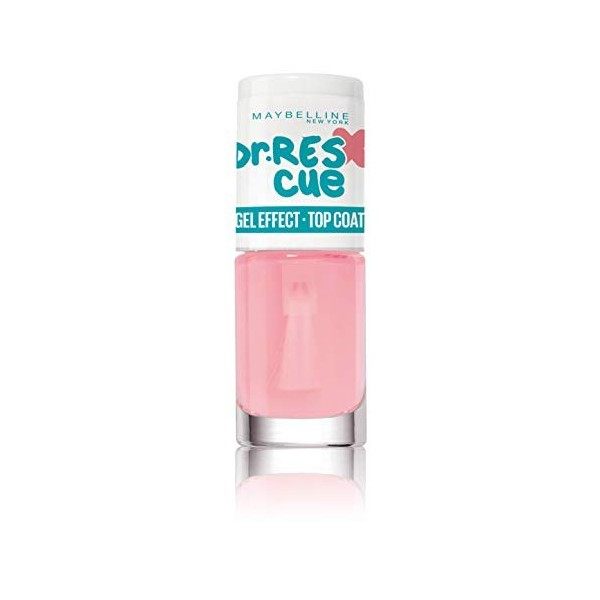 Maybelline New York - Dr Rescue - Soin Tout-en-Un Base et Top Coat - All In One - 6,7 ml