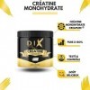 Créatine Monohydrate Creapure® | Aromatisé | Poudre | 100% Pure | Qualité Premium | Musculation | Force | 300g | Orange 